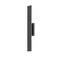 Z-Lite Stylet Outdoor Wall, 2-Light, 4.75 In.W x 36 In.L x 3.75 In.H, Sand Black/White 5006-36BK-LED - alternate 5